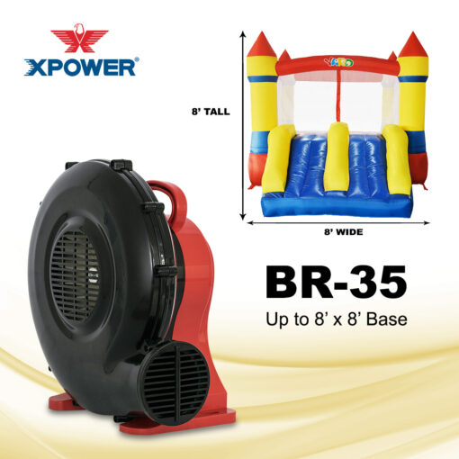 xpower br-35 inflatable blower