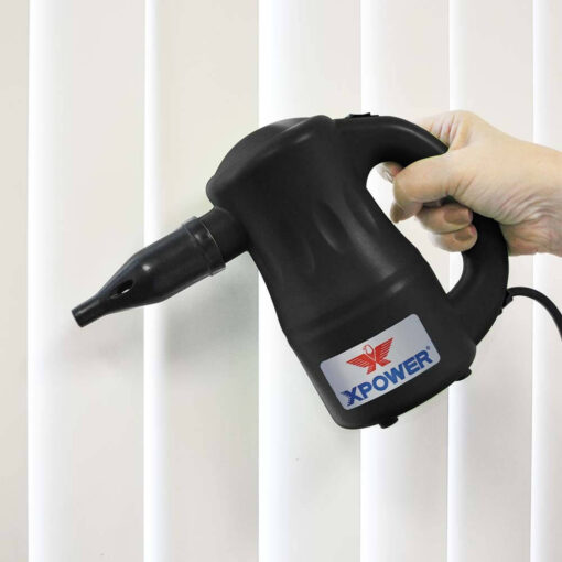 8 Nozzle Attachments Allow You to Work Throughout Your Home or Office as a Versatile Electric Duster and Air Pump