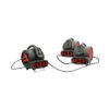 Built-in power outlets for daisy chain with dual thermal protection