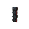 Stackable up to 4 units high for easy storage