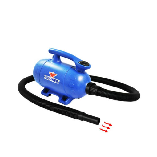 XPOWER B-2 Pro-At-Home Pet Dryer / Vacuum - Blue