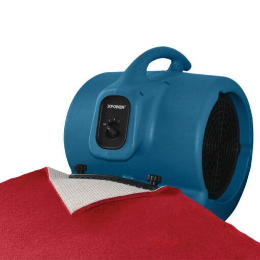 Firmly holds the carpet in place while directing the airflow underneath the carpeting