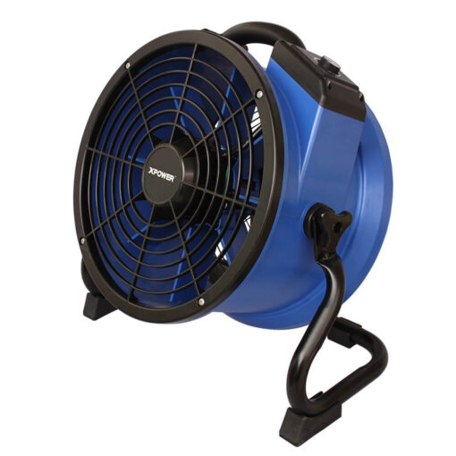 XPOWER X-35AR 1/4 HP High Temp Sealed Motor Industrial Axial Fan with Power Outlets