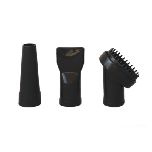 Includes 3 styling nozzles and an 8' x 1.7" high performance thermal heat protected flex hose