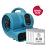 XPOWER P-450NT Scented Air Mover with Timer, Ionizer & 5 Aroma Beads Sample Packs