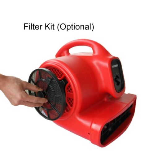 With the Filter Kit (FK) allows you to work in the dirty environments without having to worry about debris clogging the motor