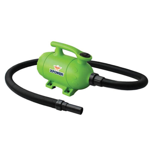 XPOWER B-2 Pro-At-Home Pet Dryer / Vacuum - Green