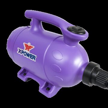 XPOWER B-2 Pro-At-Home Pet Dryer / Vacuum - Purple