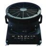 2 speeds, low 8.3 Amps draw with 5800 CFM airflow capacity