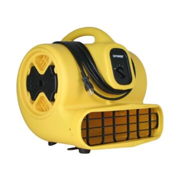 XPOWER P-600 1/3 HP Air Mover, Carpet Dryer, Floor Fan