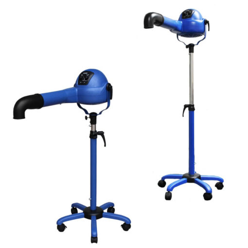 Hydraulic adjustable stand/tube design extends to 5 ft. & Tilt-Head design for different angle positions