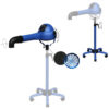 The easy-access 2-filter system includes a screw-off stainless steel end cap and washable inner foam filter