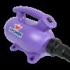 XPOWER B-55 Home Dog Grooming 2-in-1 Force Pet Dryer & Vacuum - Purple