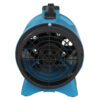 XPOWER X-8 1/3 HP 8" Industrial Confined Space Ventilator Fan - Front View