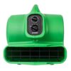 XPOWER P-430AT 1/3 HP Air Mover, Carpet Dryer, Floor Fan, Blower with Timer & Power Outlets - Air Chaser Exclusive
