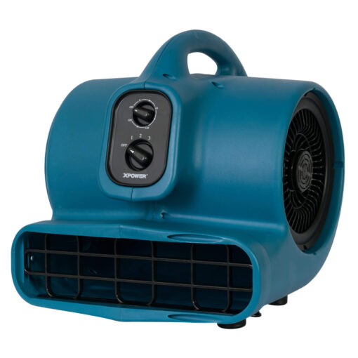 XPOWER P-450AT Freshen Aire 1/3 HP Scented Air Mover with Timer & Power Outlets