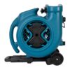 XPOWER P-630HC 1/2 HP Air Mover, Carpet Dryer, Floor Fan, Blower with Telescopic Handle, Wheels & Carpet Clamp