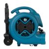 XPOWER P-630HC 1/2 HP Air Mover, Carpet Dryer, Floor Fan, Blower with Telescopic Handle, Wheels & Carpet Clamp