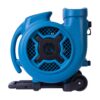 XPOWER P-800H 3/4 HP Air Mover, Carpet Dryer, Floor Fan, Blower with Telescopic Handle & Wheels - Blue