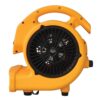 XPOWER P-130A 1/5 HP Mini Air Mover with Built-in Power Outlets