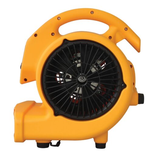 XPOWER P-130A 1/5 HP Mini Air Mover with Built-in Power Outlets