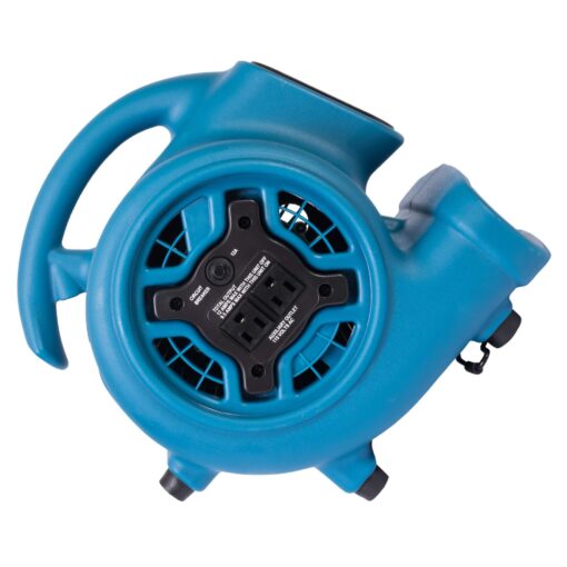 XPOWER P-230AT 1/5 HP Mini Air Mover with Timer & Power Outlets