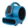 XPOWER P-230AT 1/5 HP Mini Air Mover with Timer & Power Outlets