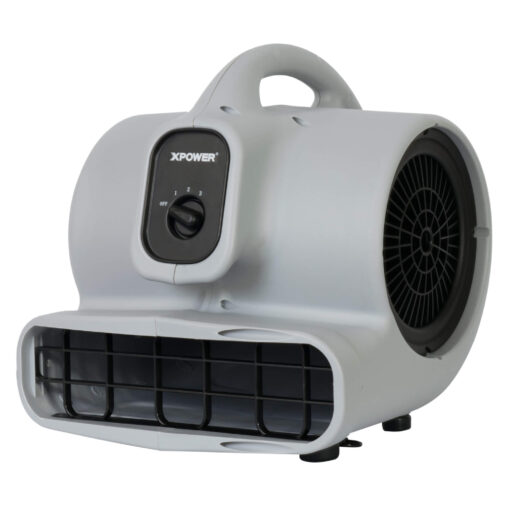 XPOWER P-400 1/4 HP Air Mover, Carpet Dryer, Floor Fan