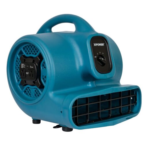 air mover with built-in power outlets