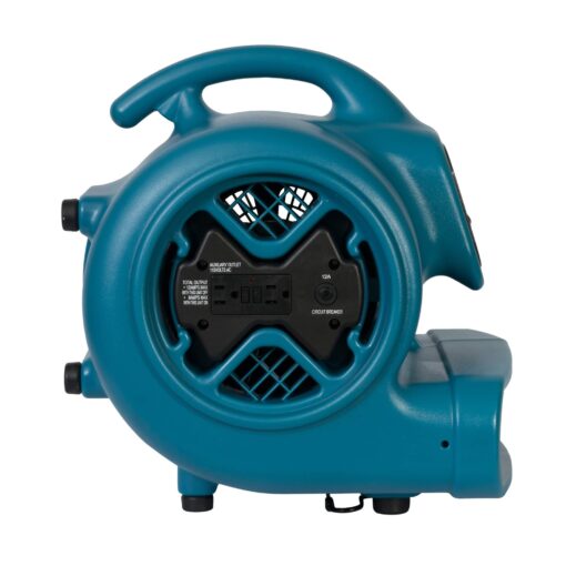 XPOWER X-600A 1/3HP Air Mover with GFCI Daisy-Chain (ABS)