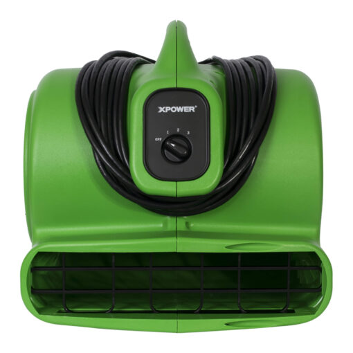 XPOWER X-600A 1/3HP Air Mover with GFCI Daisy-Chain (ABS)