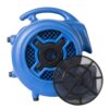 XPOWER X-800TF: 3/4HP Air Mover with Timer and Filters (ABS)