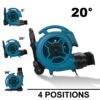 XPOWER P-830HI Inflatable Air Mover 1 HP with Handle Kit