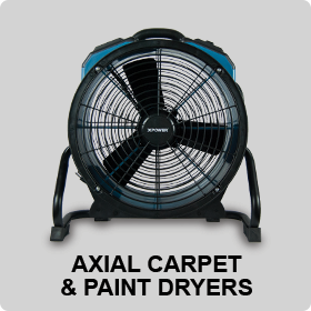 AXIAL CARPET AND PAINT DRYERS