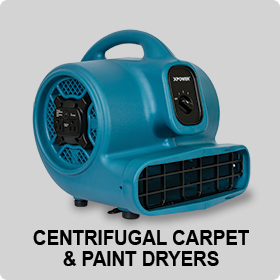 CENTRIFUGAL CARPET AND PAINT DRYERS
