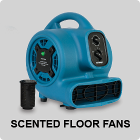SCENTED FLOOR DRYER AND FANS