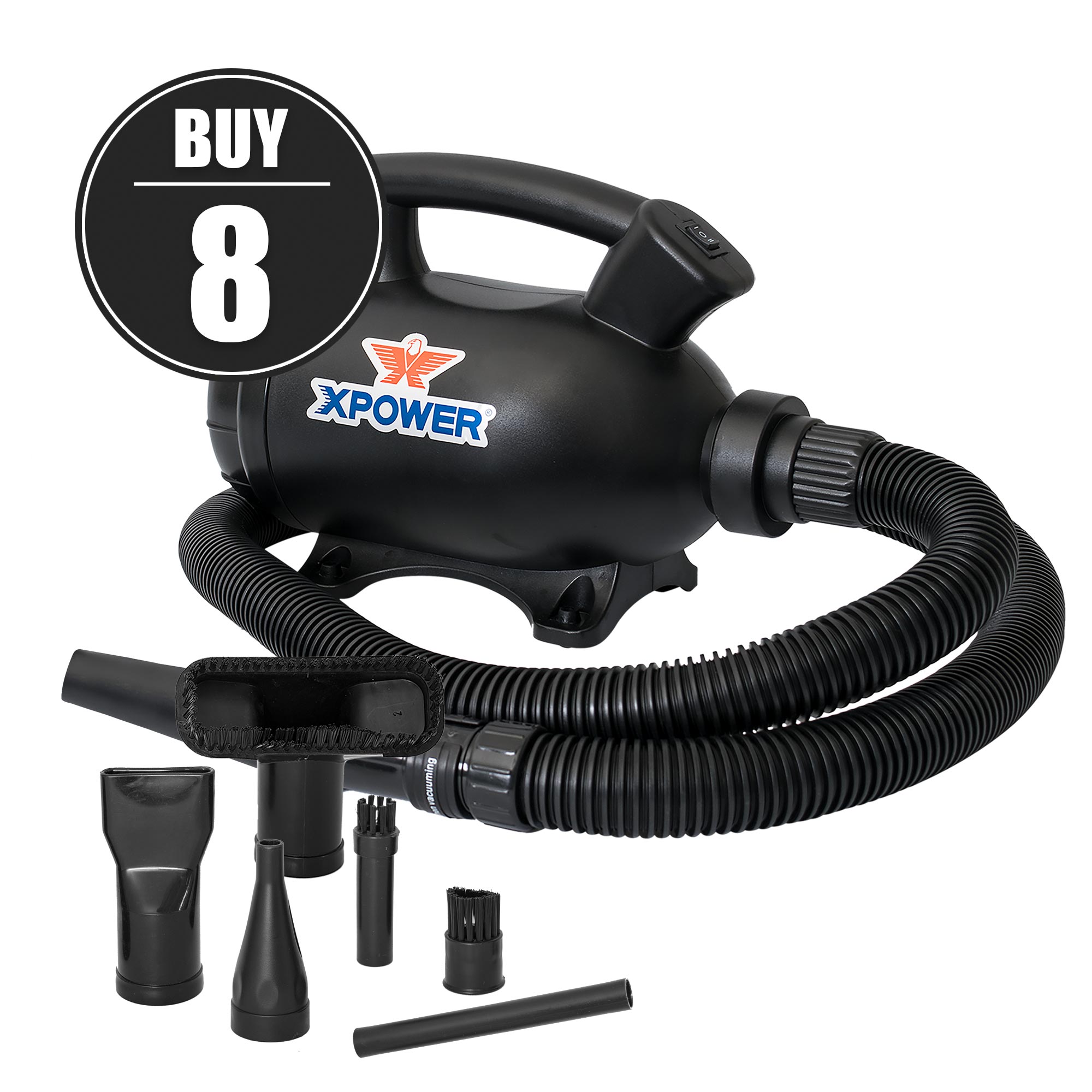 A5 MultiUse Electric Duster, Dryer, Air Pump ( 8 PACK )