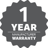 1 Year Manufacturer Warranty